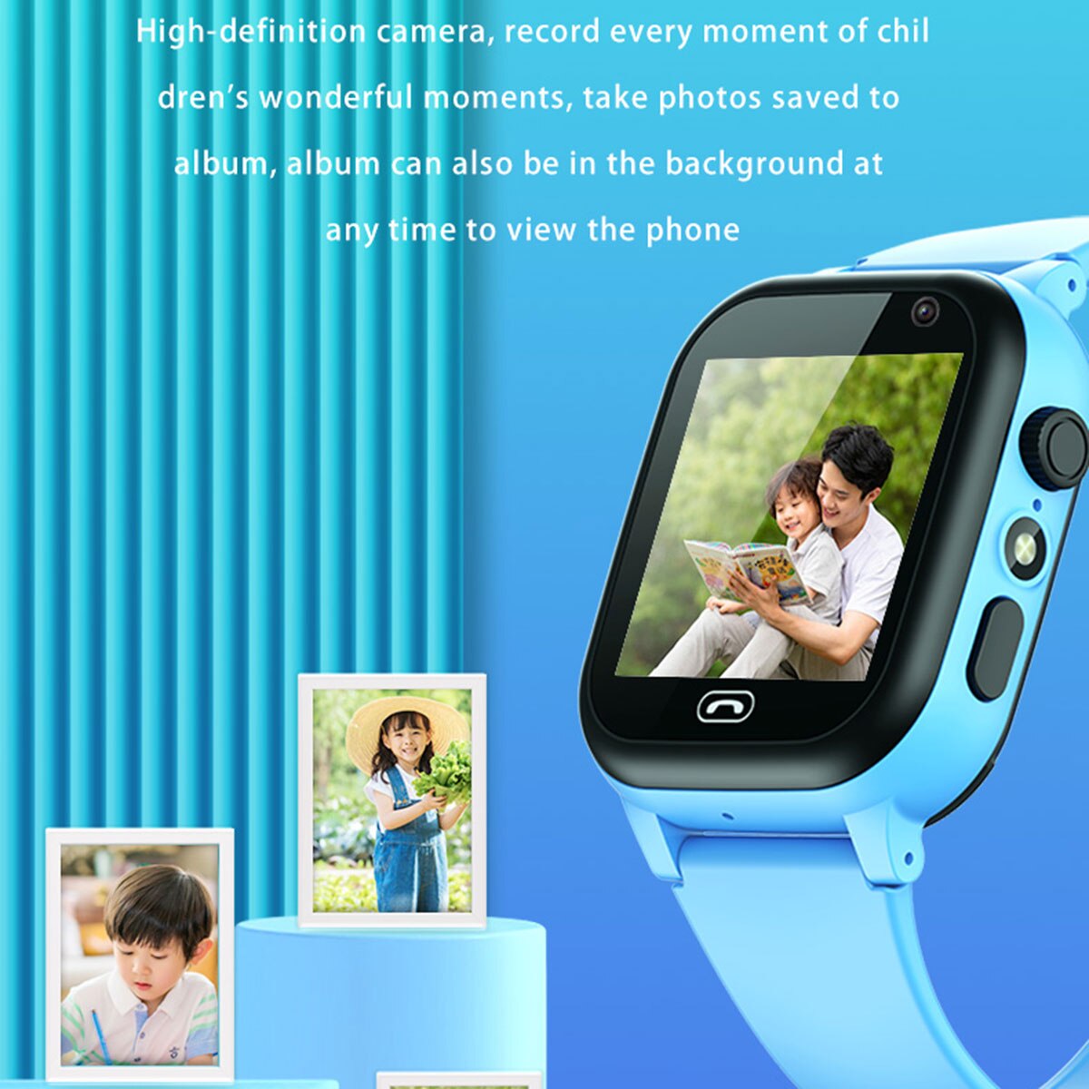 Smartwatch Watches For Kid Boy With Alarm - Kids Smart Watch SOS Call Outdoor