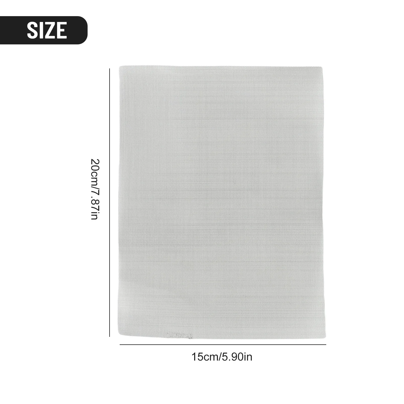 Mesh Stainless Strap - 1PC Stainless Steel Reinforcing Mesh 15*20cm
