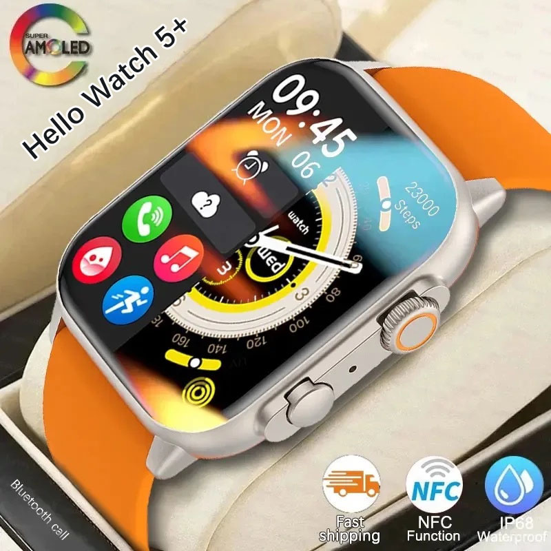 Smartwatch Watches Girls - 2026 Original Hello Watch 5+ Smart