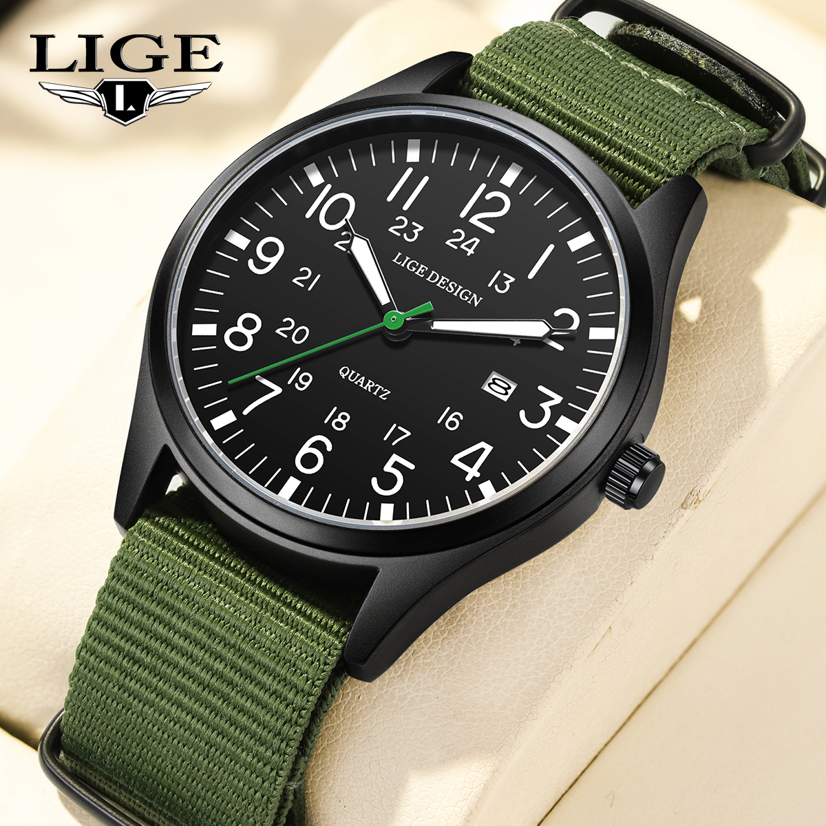 Smartwatch Watches For Men Brands - LIGE Top Brand Luxury Men Quartz