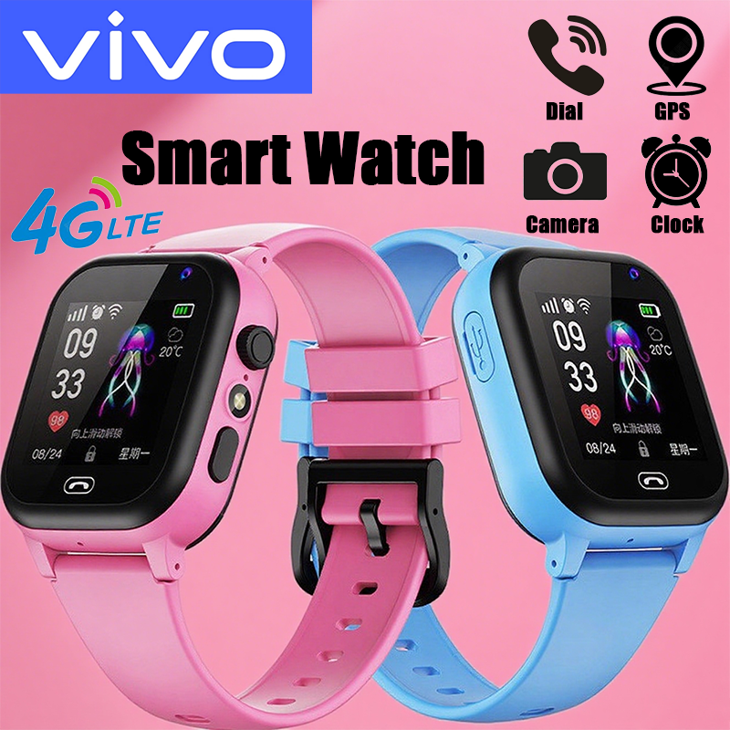 Smartwatch Watches For Kid Boy With Alarm - VIVO 4G Kids Smart Watch Mini