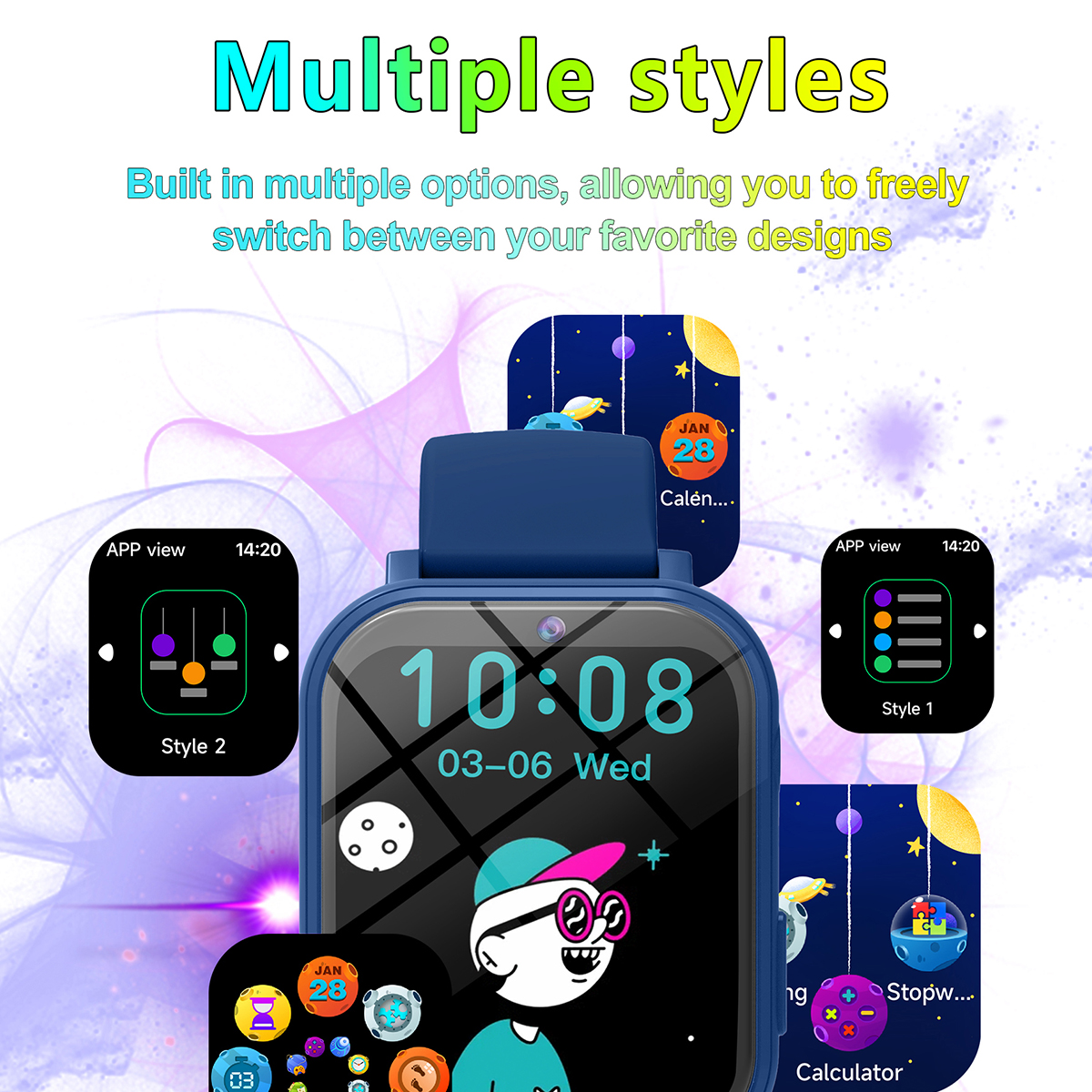 New Fashion Smart Watch For Ch - Smartwatch Watches For Kid Boy With Alarm บทวิจารณ์และราคา