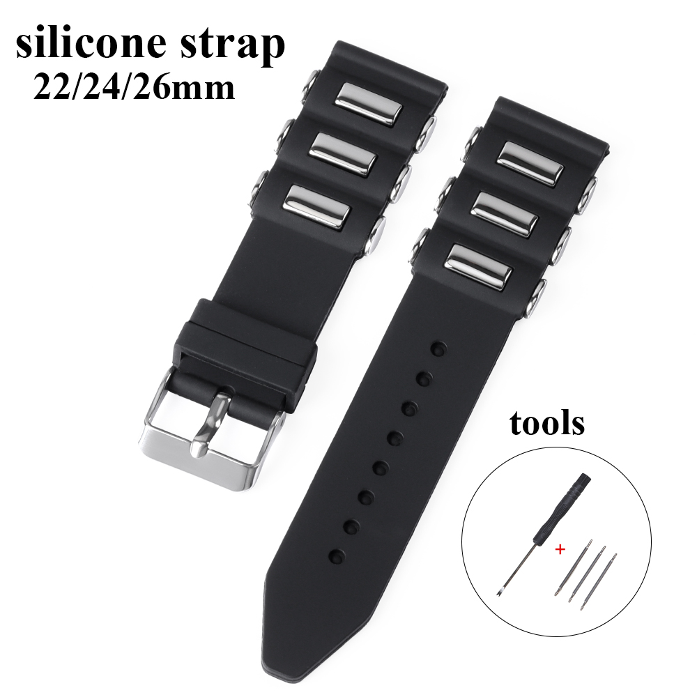 22mm 24mm 26mm Rubber Watch Si - Smartwatch Casio Watches For Men บทวิจารณ์และราคา