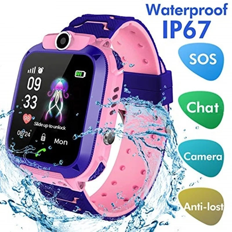 2G Kids Smart Watch SOS Call L - Smartwatch Watches Girls บทวิจารณ์และราคา