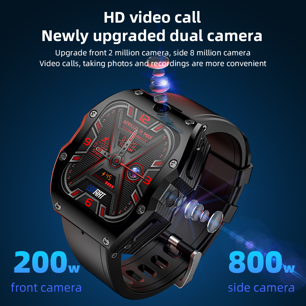 4G Android Smartwatch 4+128GB  - Watch Smartwatch บทวิจารณ์และราคา