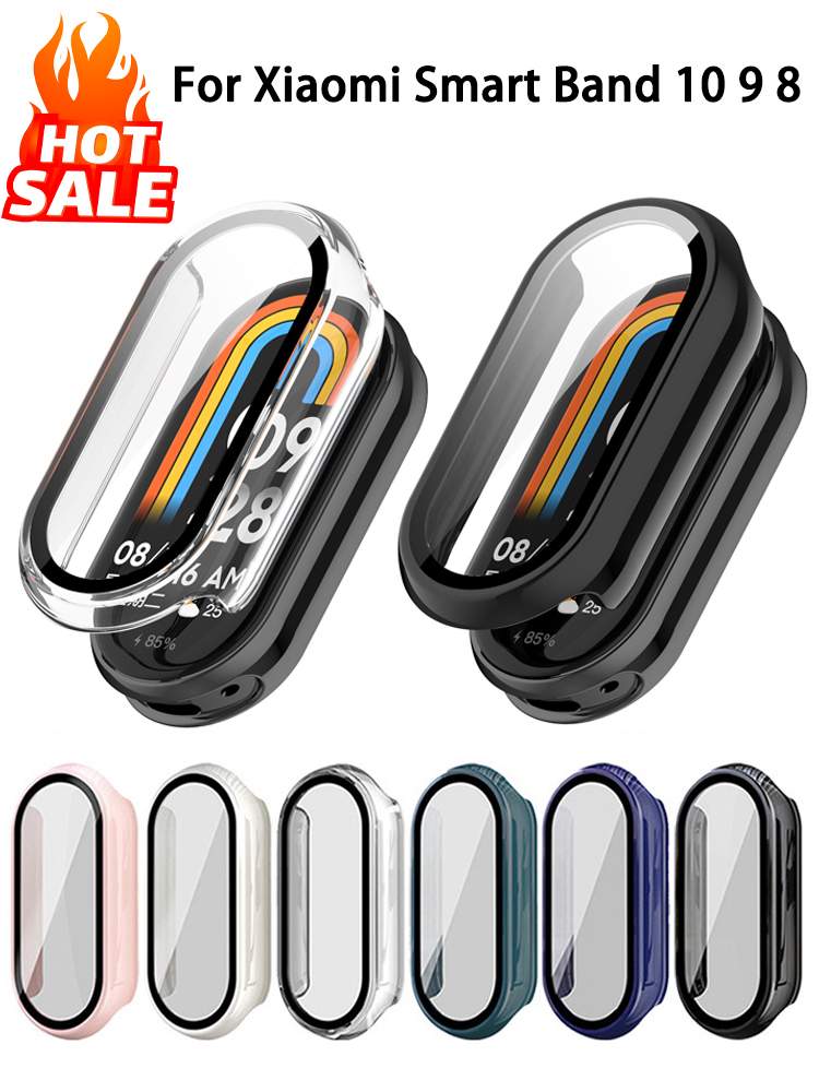 Tempered Glass+PC Case For Xia - Smartwatch Watches Girls บทวิจารณ์และราคา