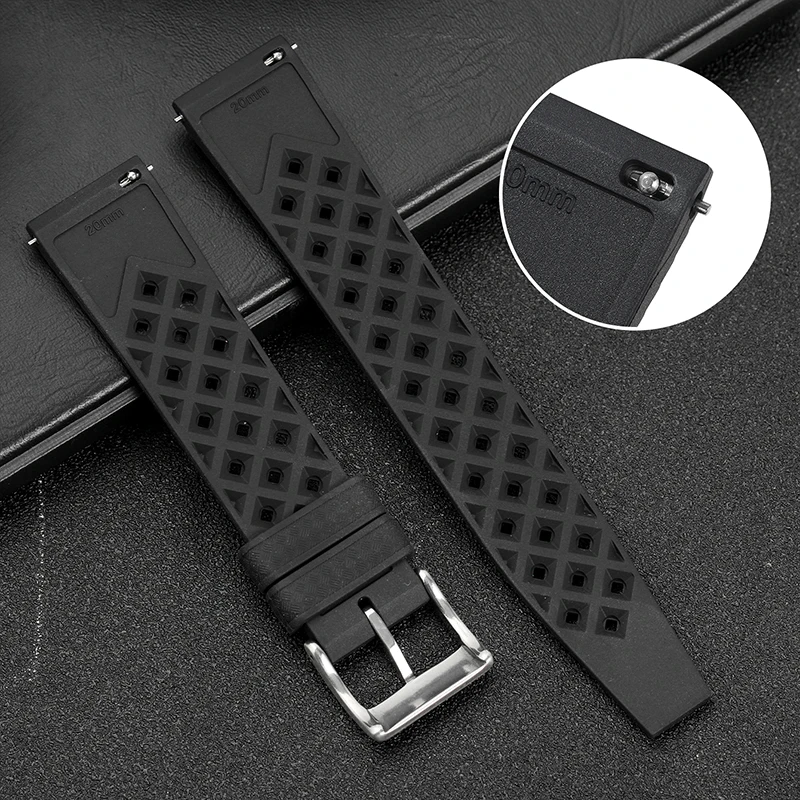 20mm 22mm Tropic Rubber Watch  - Smartwatch Casio Watches For Men บทวิจารณ์และราคา