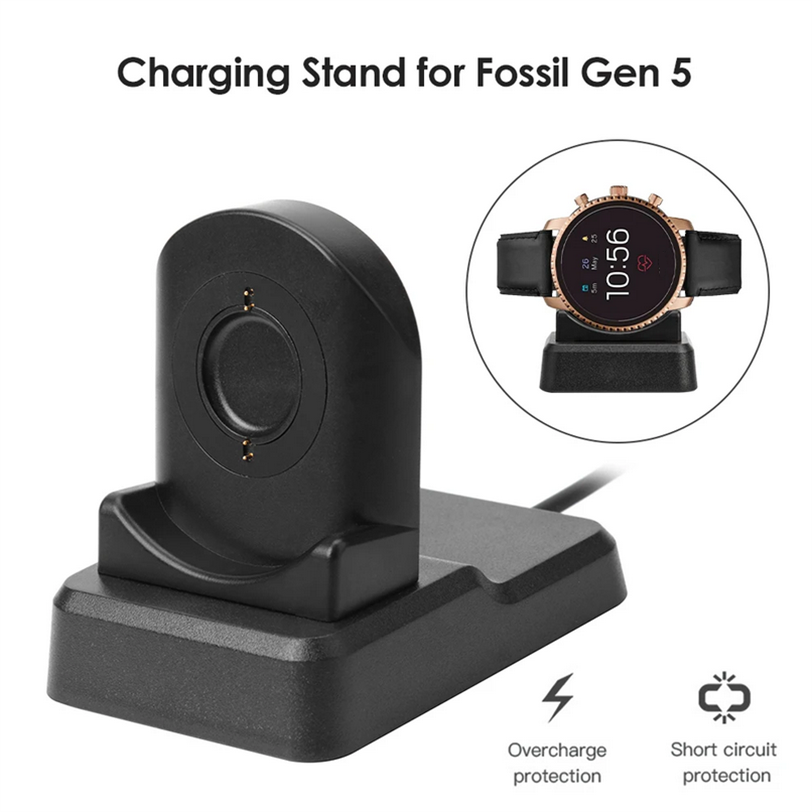 Watch Charger Adapter Watch Ch - Fossil Watches Smartwatch Gen 4 บทวิจารณ์และราคา