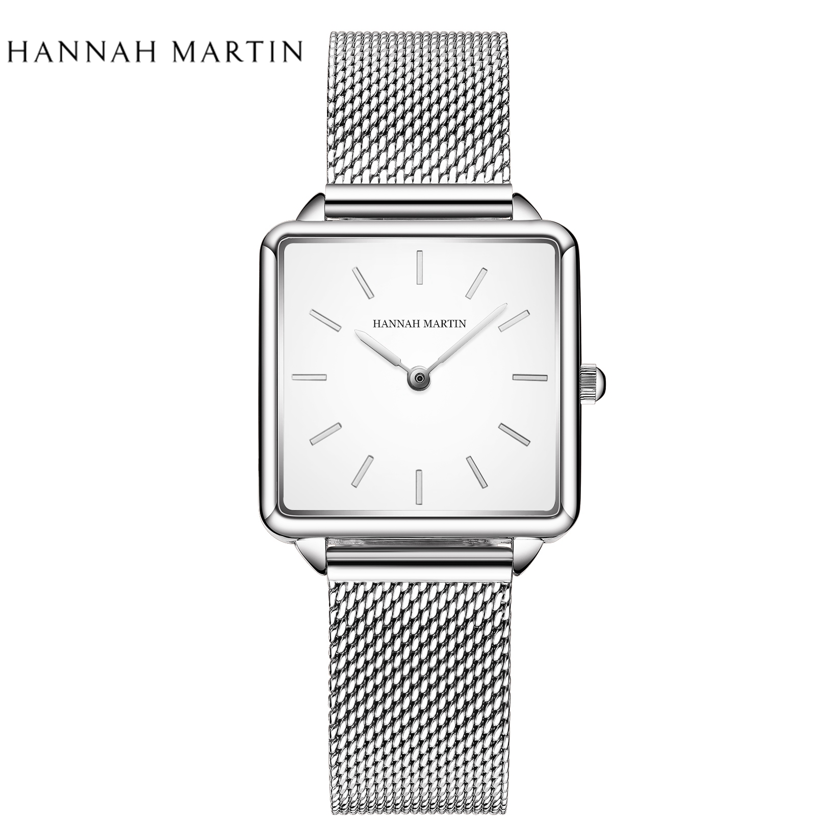 Ladies Square High Quality Sta - Mesh Stainless Strap บทวิจารณ์และราคา