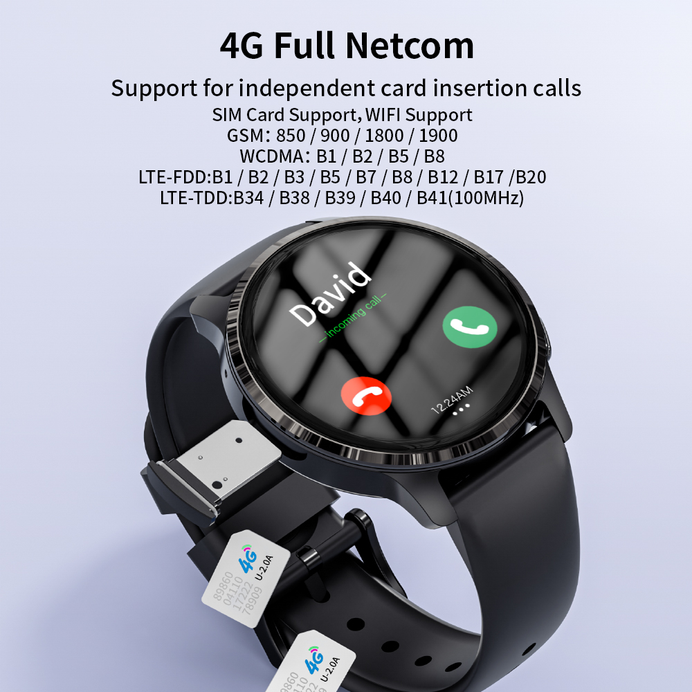 4G 5G Android Smart Watch with - Watch Smartwatch บทวิจารณ์และราคา