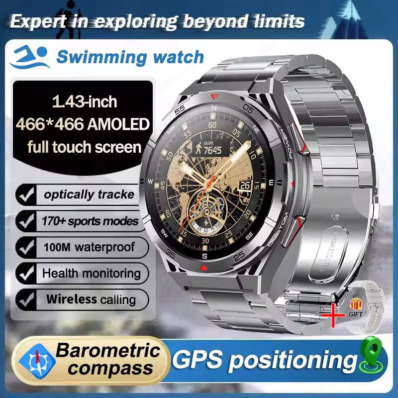 Leadoys X2B Men's Rugged Smart - Smartwatch Watches Best Gift For Men บทวิจารณ์และราคา
