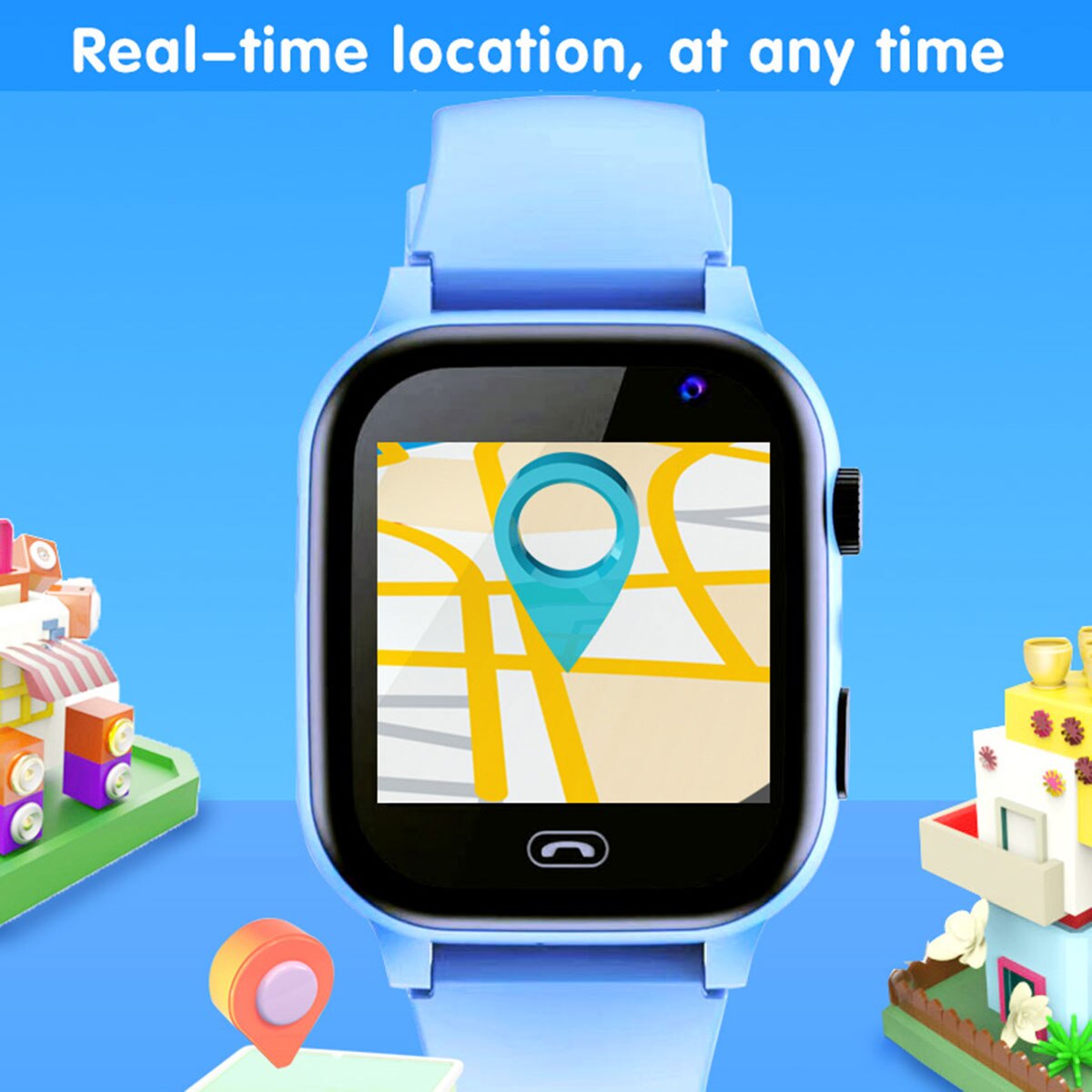 Kids Smart Watch SOS Call Outd - Smartwatch Watches For Kid Boy With Alarm บทวิจารณ์และราคา