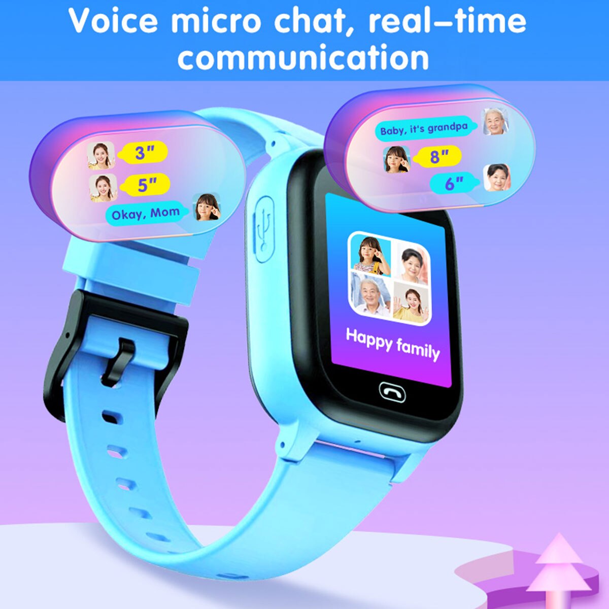 Kids Smart Watch SOS Call Outd - Smartwatch Watches For Kid Boy With Alarm บทวิจารณ์และราคา