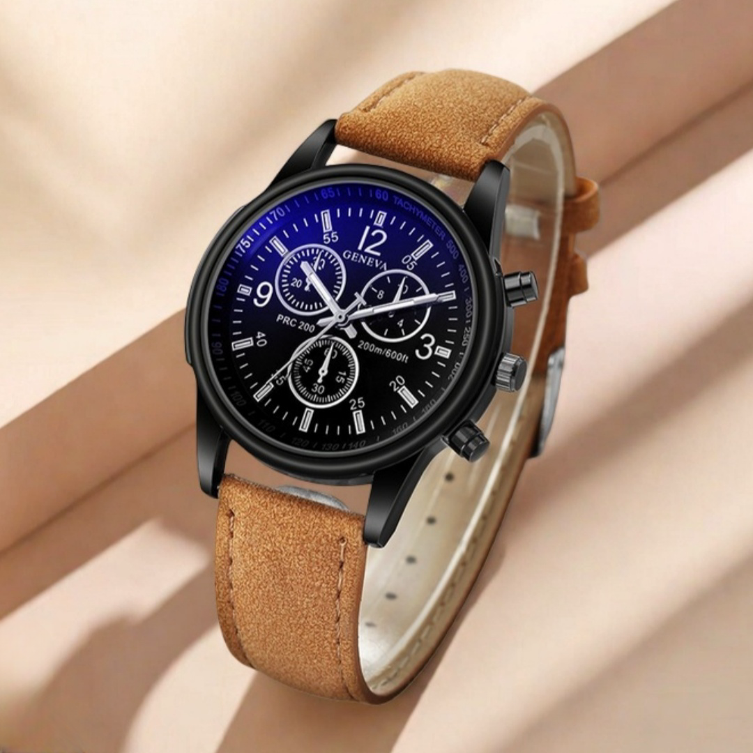Geneva Men's Chronograph Watch - Smartwatch Watches Best Gift For Men บทวิจารณ์และราคา