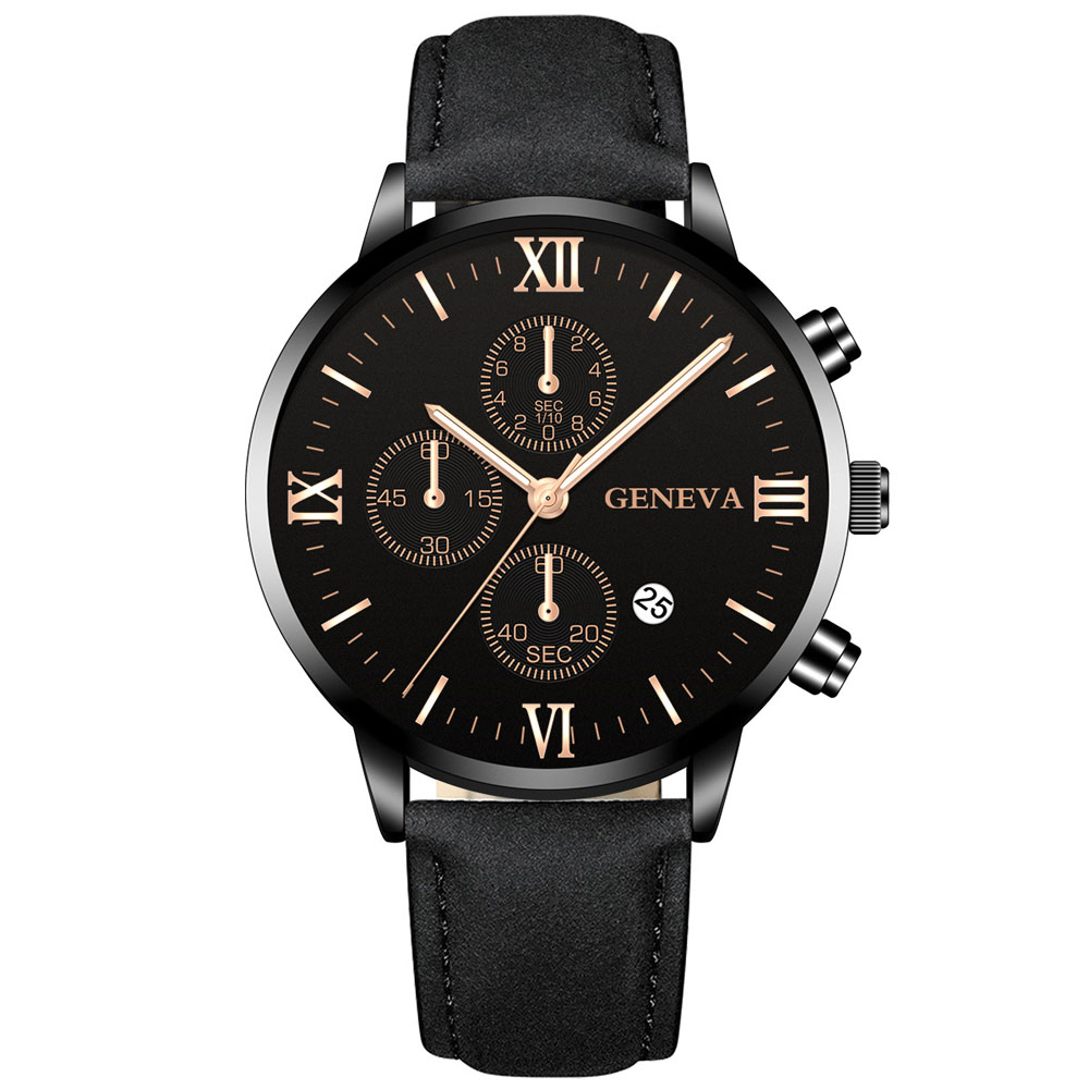 Geneva Fashion  Men Date Alloy - Smartwatch Watches For Men Brands บทวิจารณ์และราคา