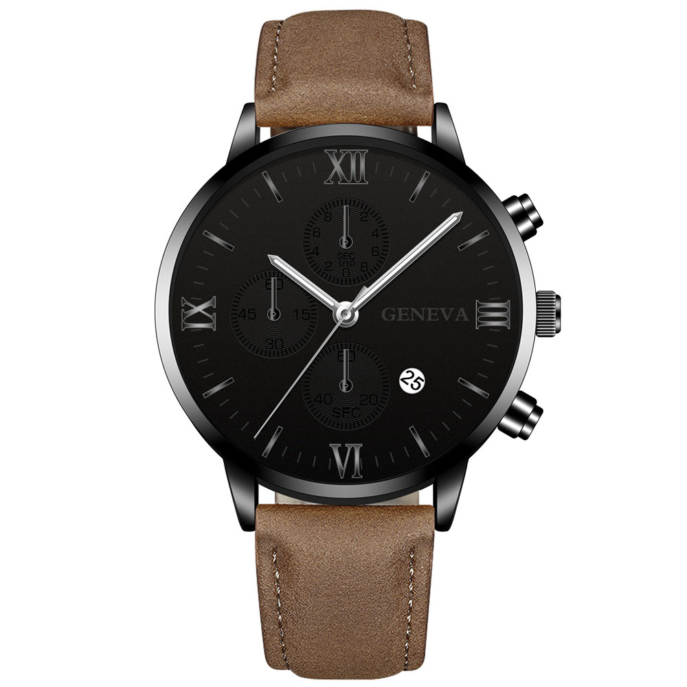 Geneva Fashion  Men Date Alloy - Smartwatch Watches For Men Brands บทวิจารณ์และราคา