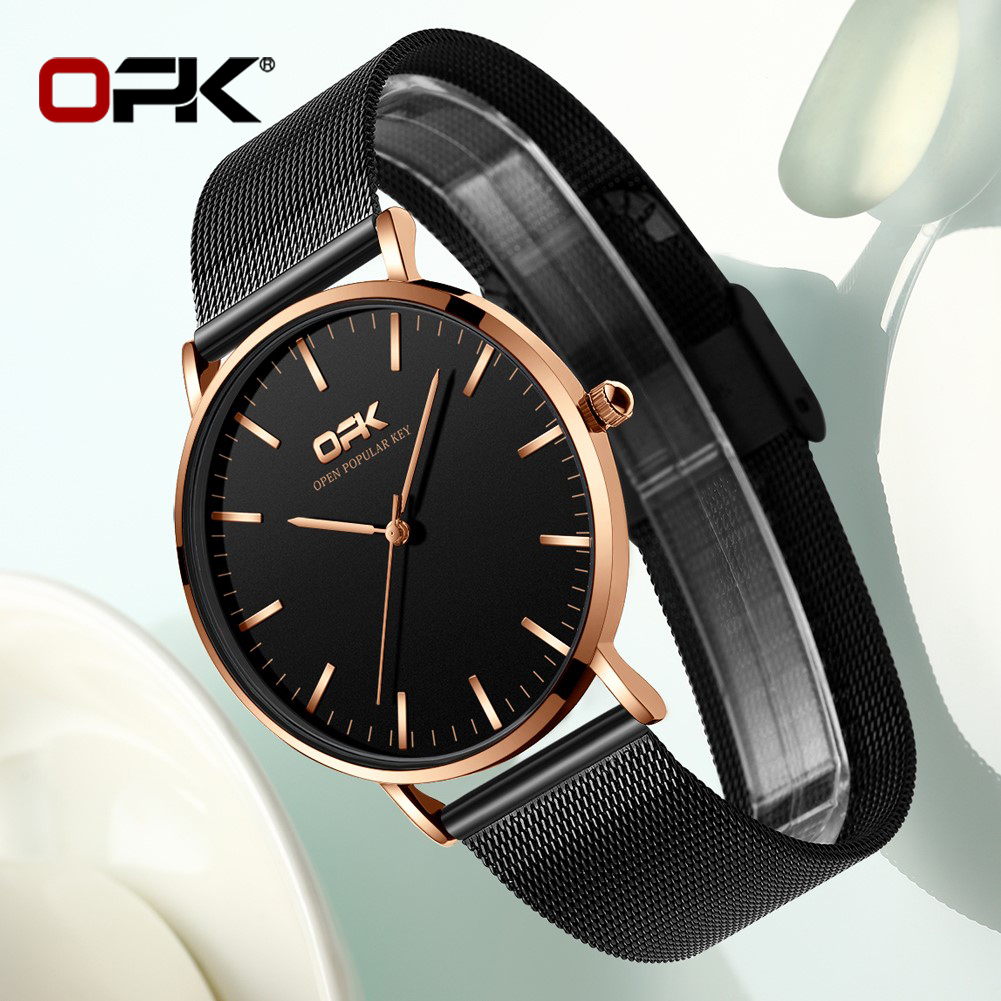 OPK 8101 Womens Watch Simple Q - Mesh Stainless Strap บทวิจารณ์และราคา