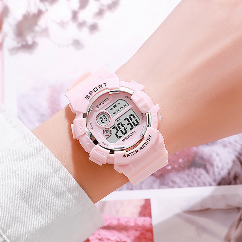 Fashion Kids Watches Luminous  - Smartwatch Watches For Kid Boy With Alarm บทวิจารณ์และราคา