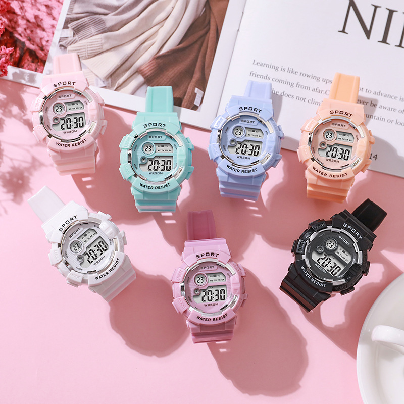 Fashion Kids Watches Luminous  - Smartwatch Watches For Kid Boy With Alarm บทวิจารณ์และราคา