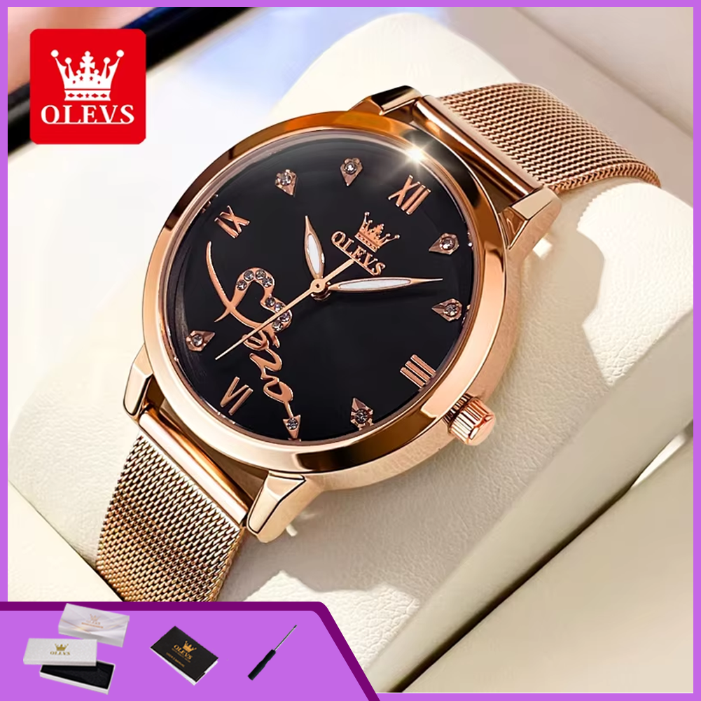 OLEVS 5530 Women's Watches Ele - Mesh Stainless Strap บทวิจารณ์และราคา
