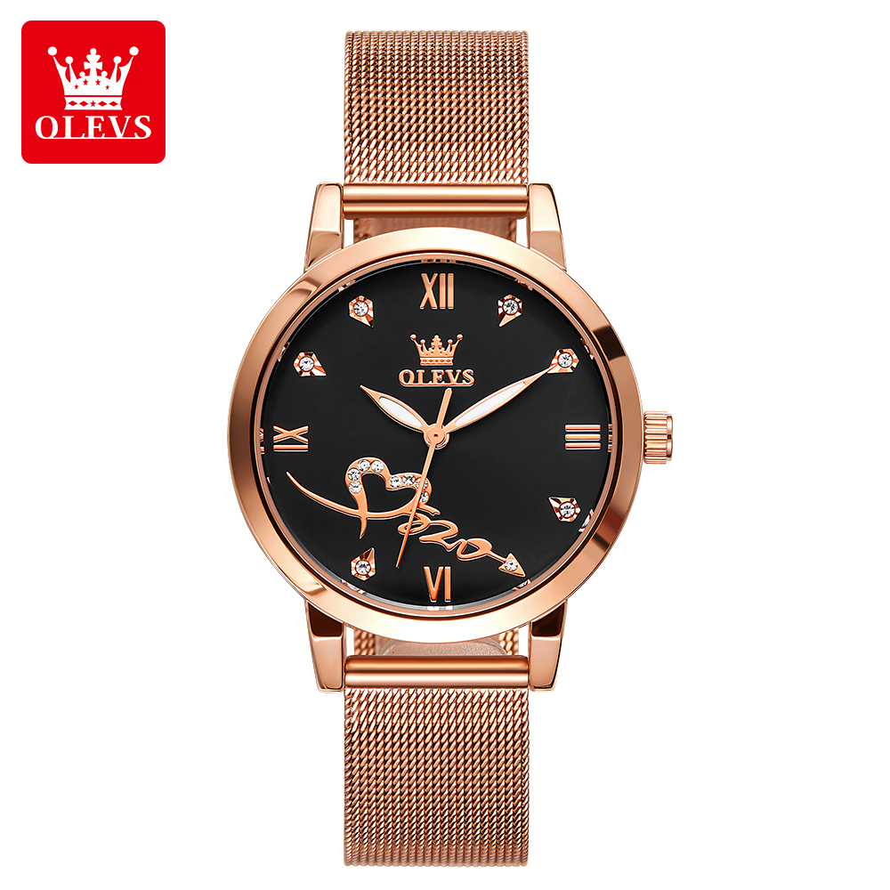 OLEVS 5530 Women's Watches Ele - Mesh Stainless Strap บทวิจารณ์และราคา
