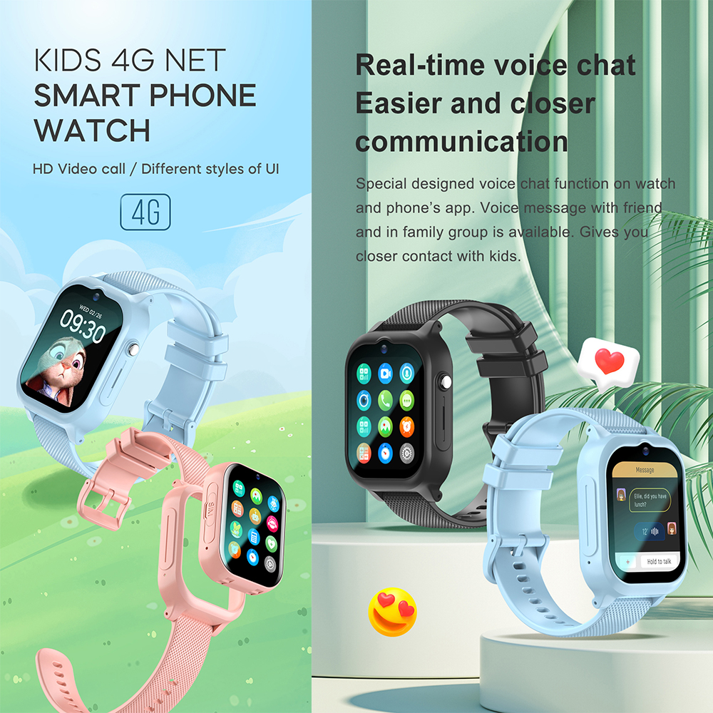 Smart Watch Kids 4G GPS WIFI V - Smartwatch Watches For Kid Boy With Alarm บทวิจารณ์และราคา