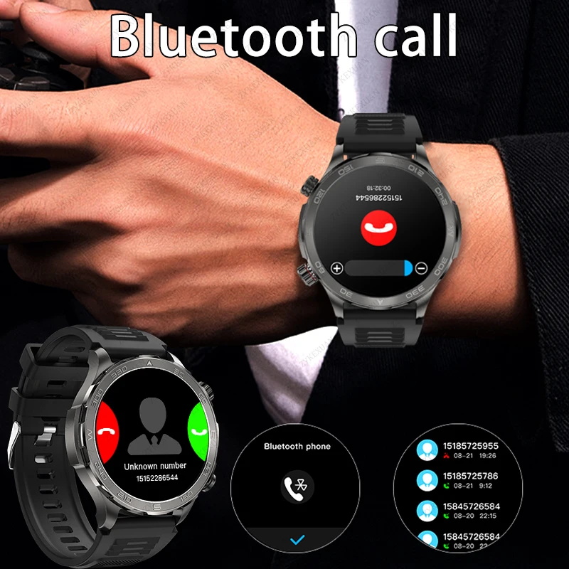 New GPS Track Smart Watch Men  - Smartwatch Watches With Bluetooth บทวิจารณ์และราคา