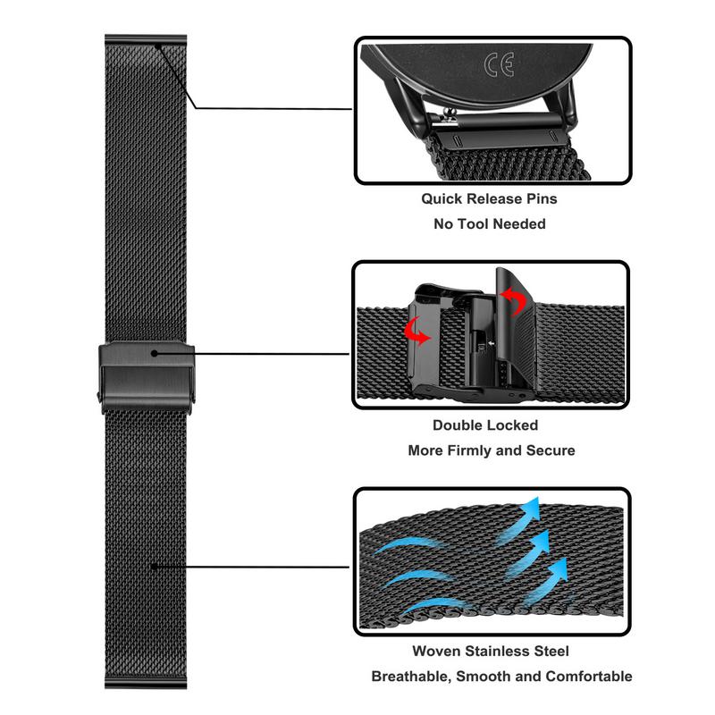 18mm Metal Strap For Fossil Wo - Fossil Watches Smartwatch Gen 4 บทวิจารณ์และราคา