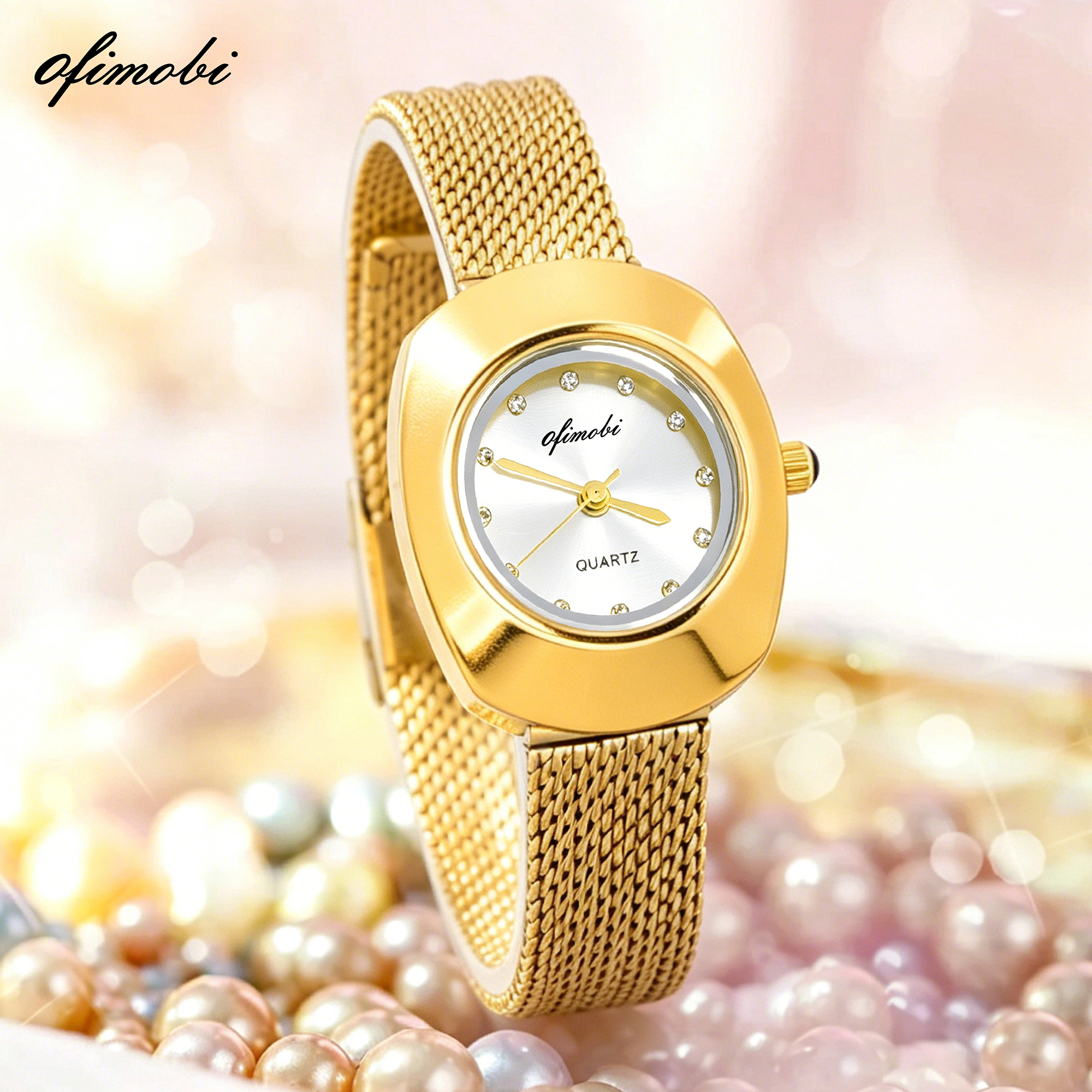 OFIMOBI Women Quartz Watch Sta - Mesh Stainless Strap บทวิจารณ์และราคา