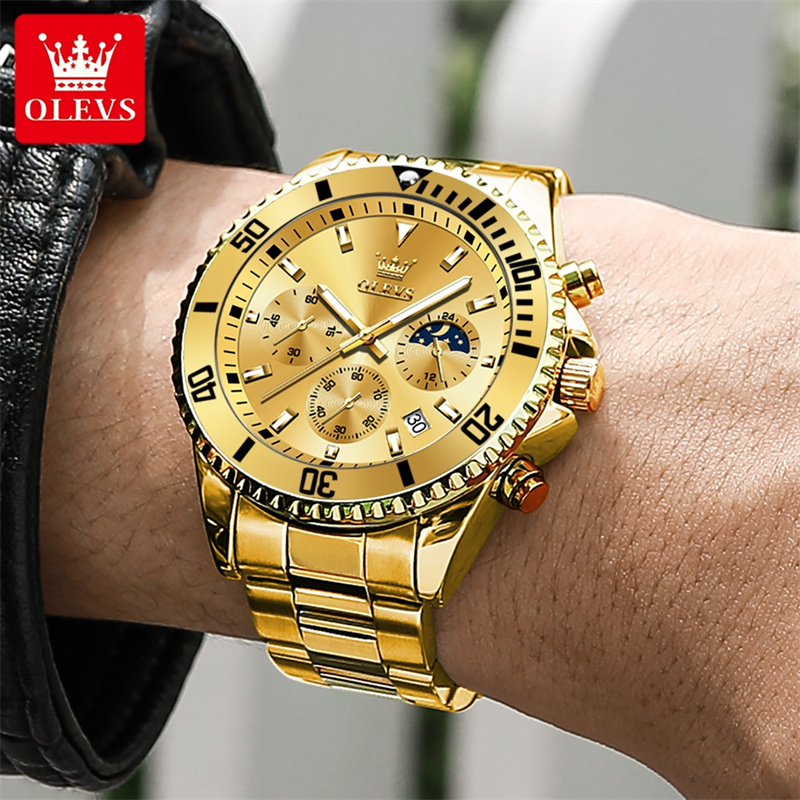 OLEVS Watch Men Top Brand Luxu - Smartwatch Watches For Men Brands บทวิจารณ์และราคา