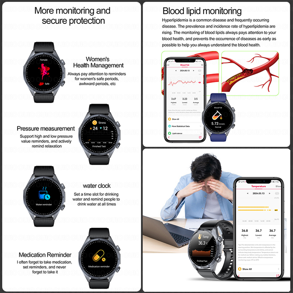 2026 Brand New upgrade Health  - Smartwatch Online Watches For Women บทวิจารณ์และราคา