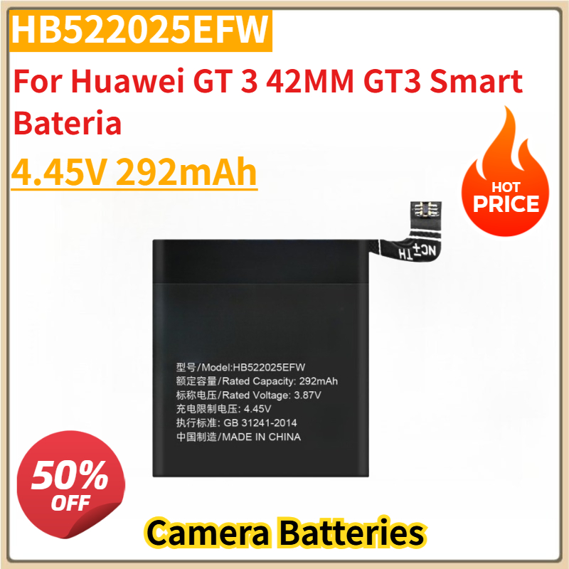 New HB522025EFW 4.45V 292mAh R - Watch Smartwatch บทวิจารณ์และราคา
