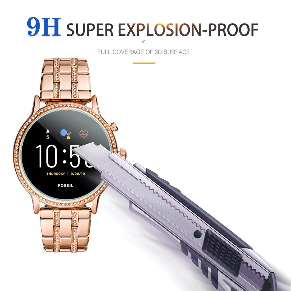 2PCS Tempered Glass For Fossil - Fossil Watches Smartwatch Gen 6 บทวิจารณ์และราคา