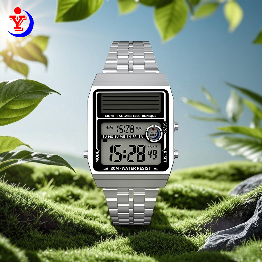 Solar Retro Fashionable Multi- - Solar Powered Watch บทวิจารณ์และราคา