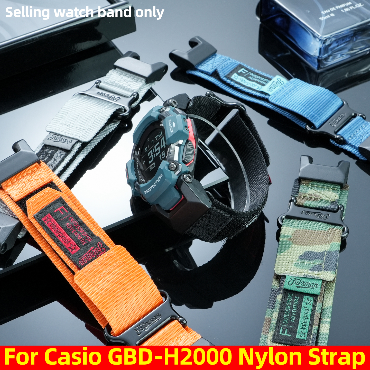 Nylon watch Strap For Casio G- - Smartwatch Casio Watches For Men บทวิจารณ์และราคา