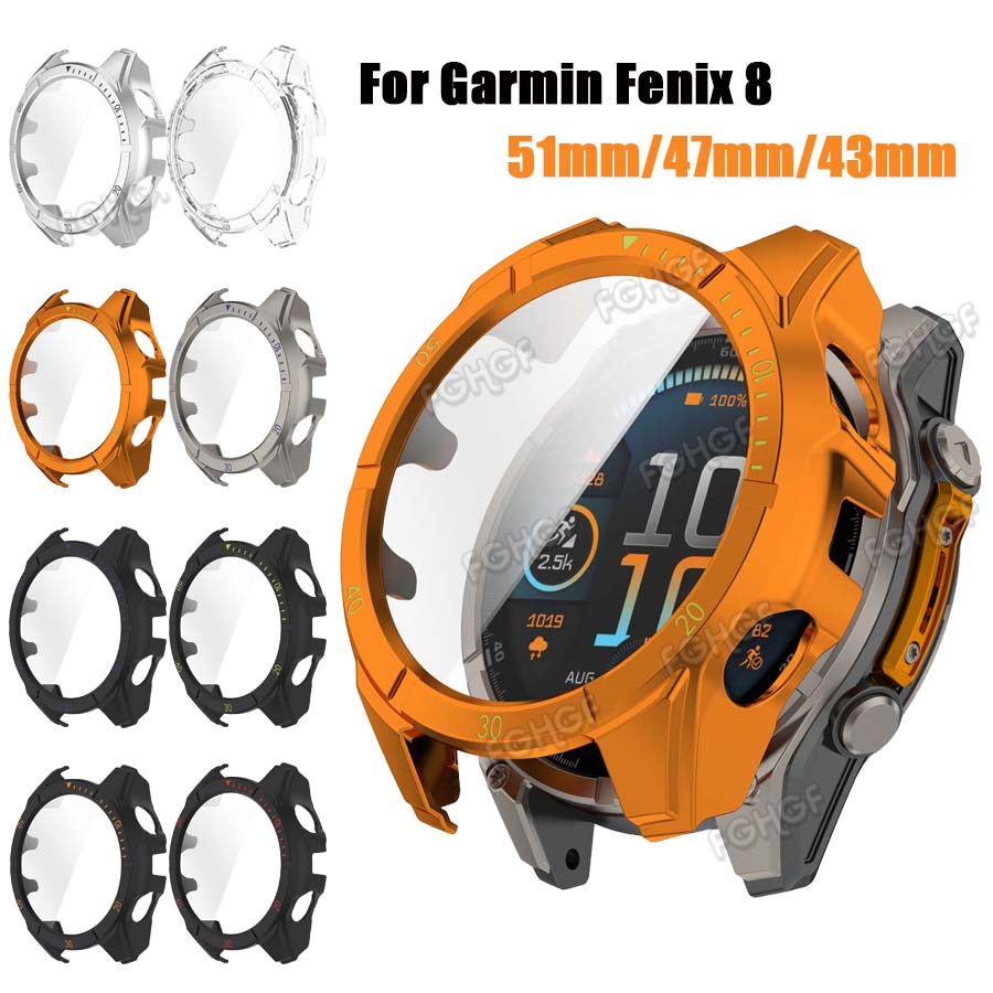 Case For Garmin Fenix 8 43/47/ - Solar Powered Watch บทวิจารณ์และราคา
