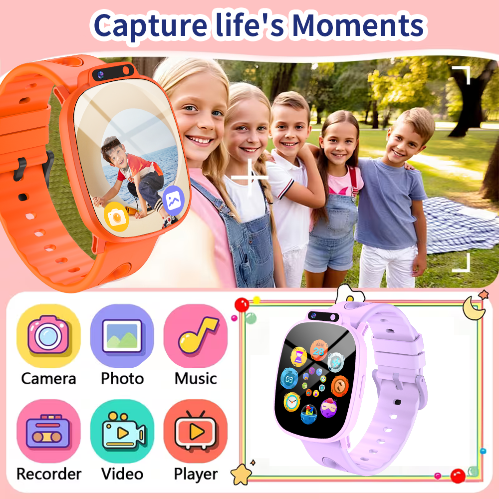 LAXASFIT Children's Smartwatch - Smartwatch Watches Girls บทวิจารณ์และราคา