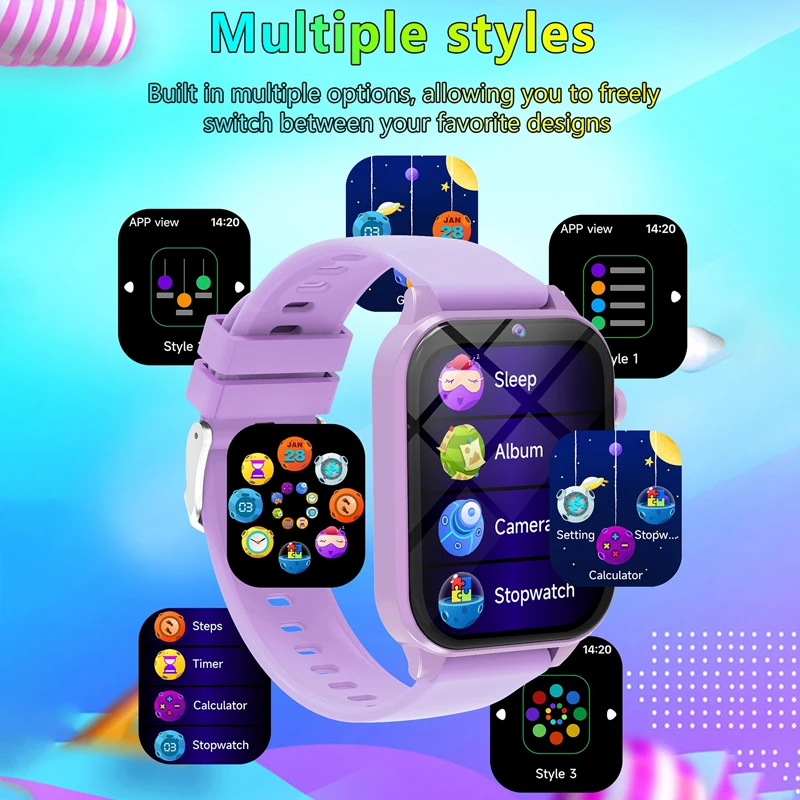 Kids Game Smart Watch Flashlig - Smartwatch Watches For Kid Boy With Alarm บทวิจารณ์และราคา