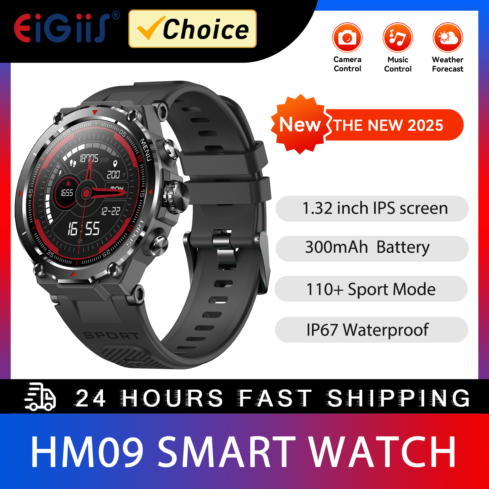 EIGIIS Military Smart Watch fo - Watch Smartwatch บทวิจารณ์และราคา