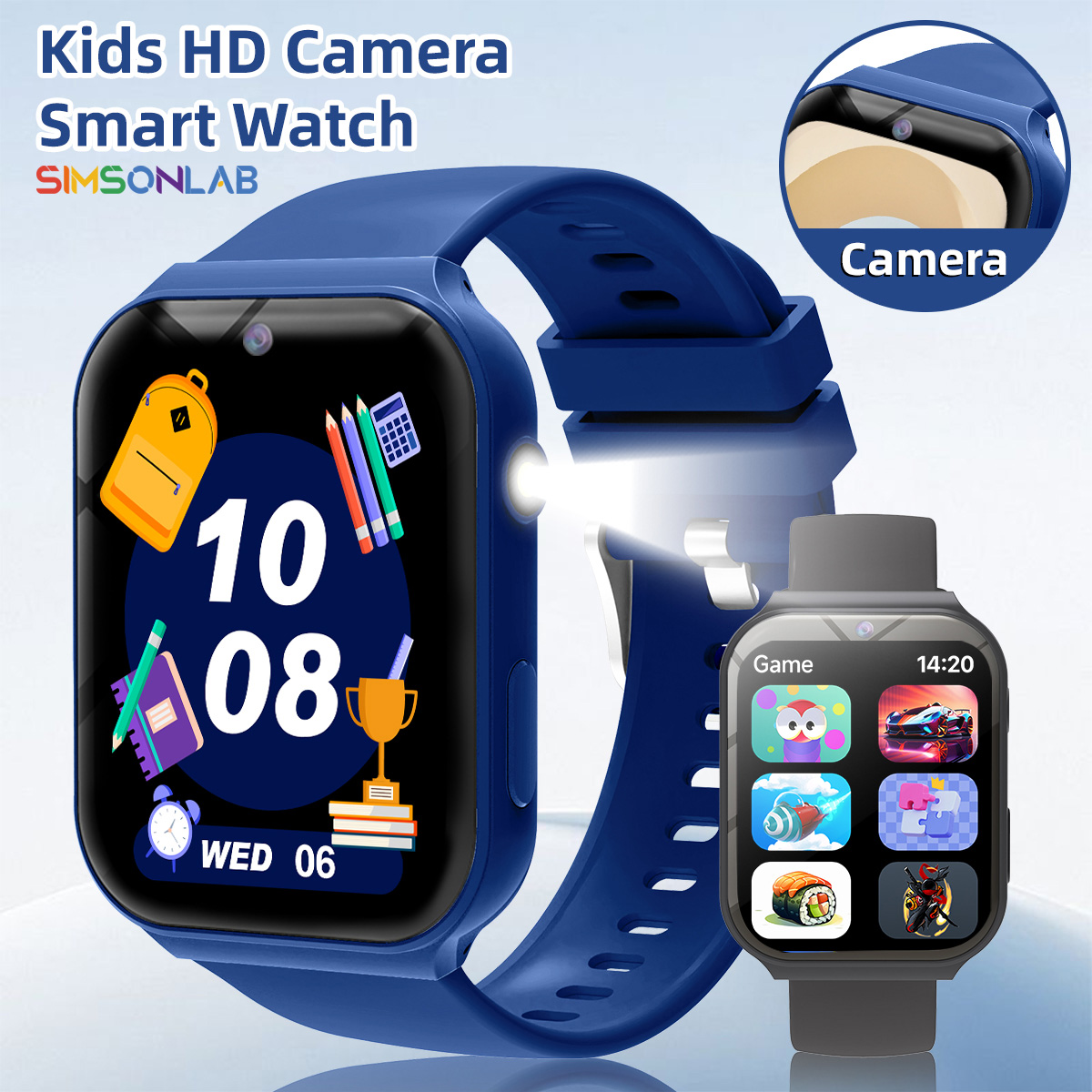 Study Partners for Kids HD Cam - Smartwatch Watches For Kid Boy With Alarm บทวิจารณ์และราคา
