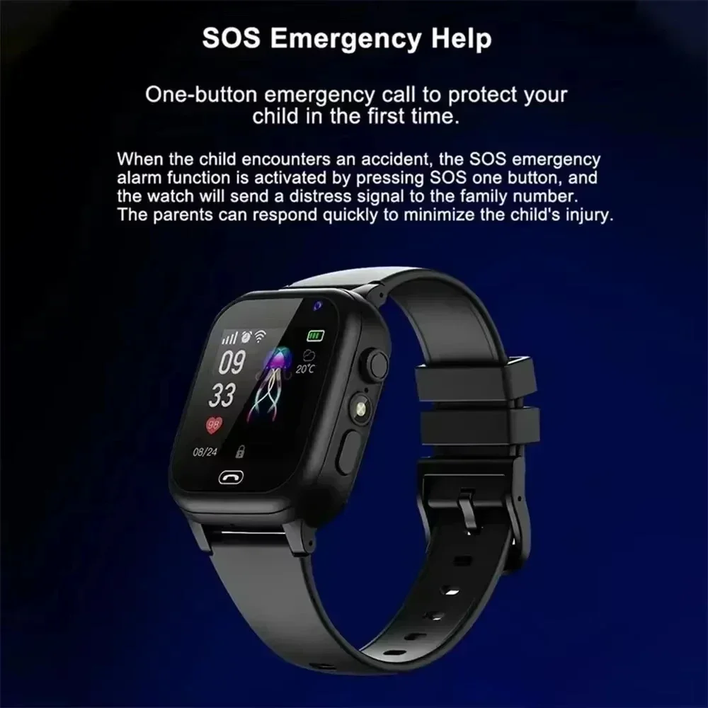VIVO Mini Kids Phone 4G Kids S - Smartwatch Watches For Kid Boy With Alarm บทวิจารณ์และราคา