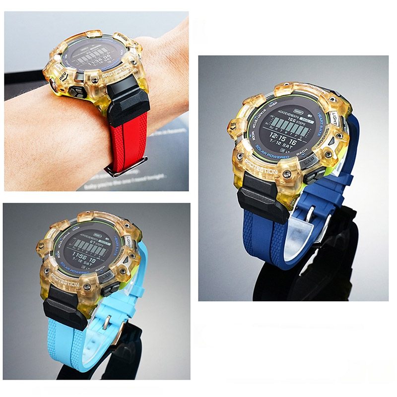 FKM Rubber Strap for G-SHOCK C - Smartwatch Casio Watches For Men บทวิจารณ์และราคา