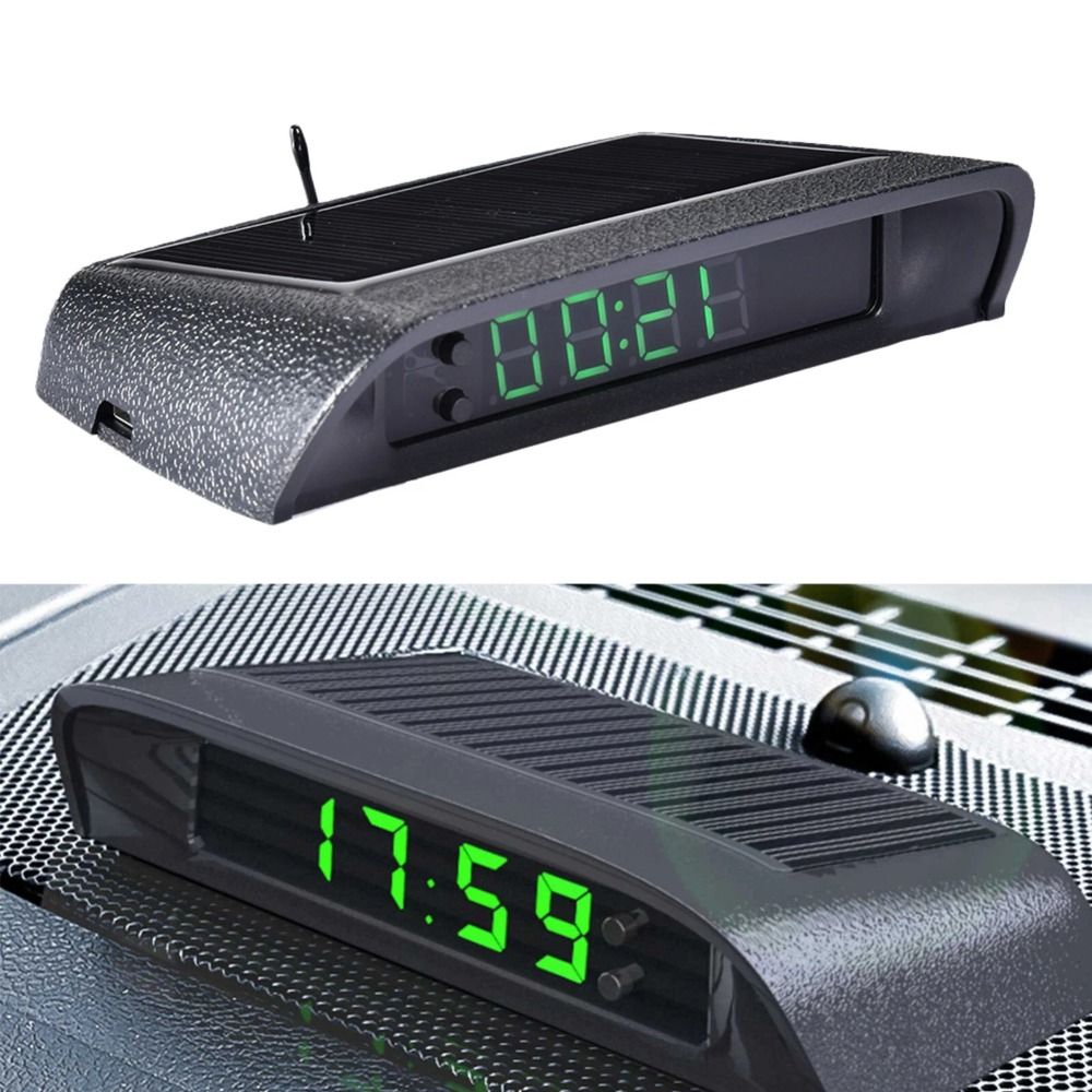 Solar Powered Car Digital Watc - Solar Powered Watch บทวิจารณ์และราคา