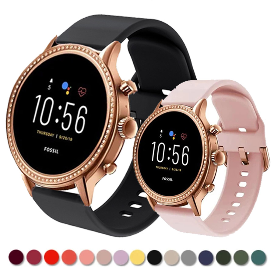Silicone Strap For Fossil Wome - Fossil Watches Smartwatch Gen 4 บทวิจารณ์และราคา