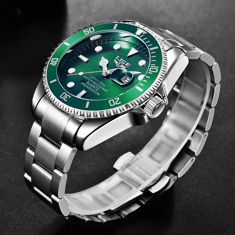 LIGE Top Brand Luxury Fashion  - Smartwatch Watches For Men Brands บทวิจารณ์และราคา