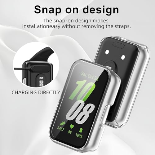 Glass+Case For Samsung Galaxy  - Smartwatch Watches Girls บทวิจารณ์และราคา