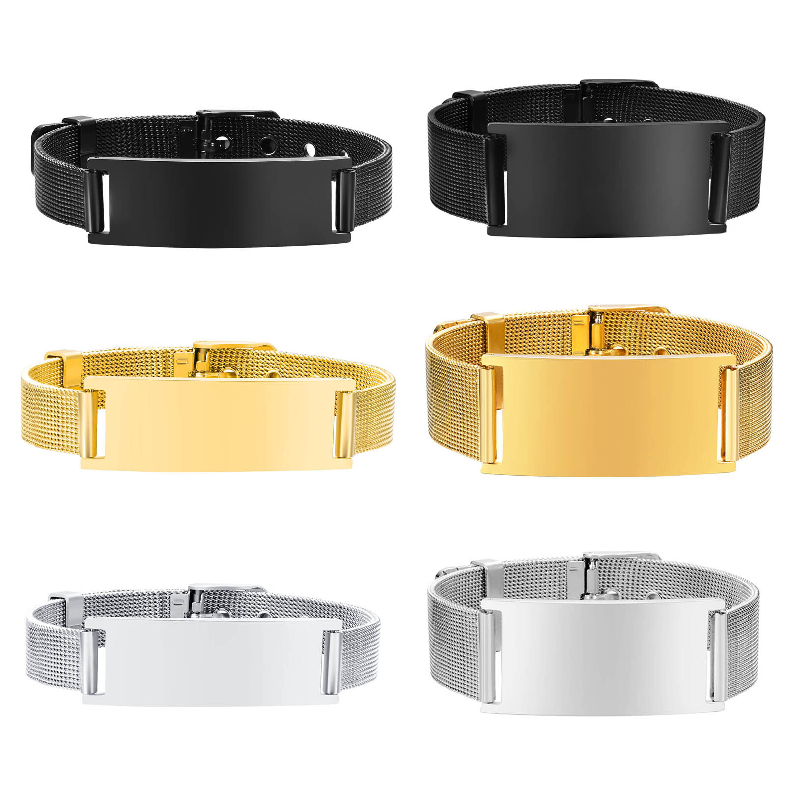 Personalized Photo Bracelet, S - Mesh Stainless Strap บทวิจารณ์และราคา