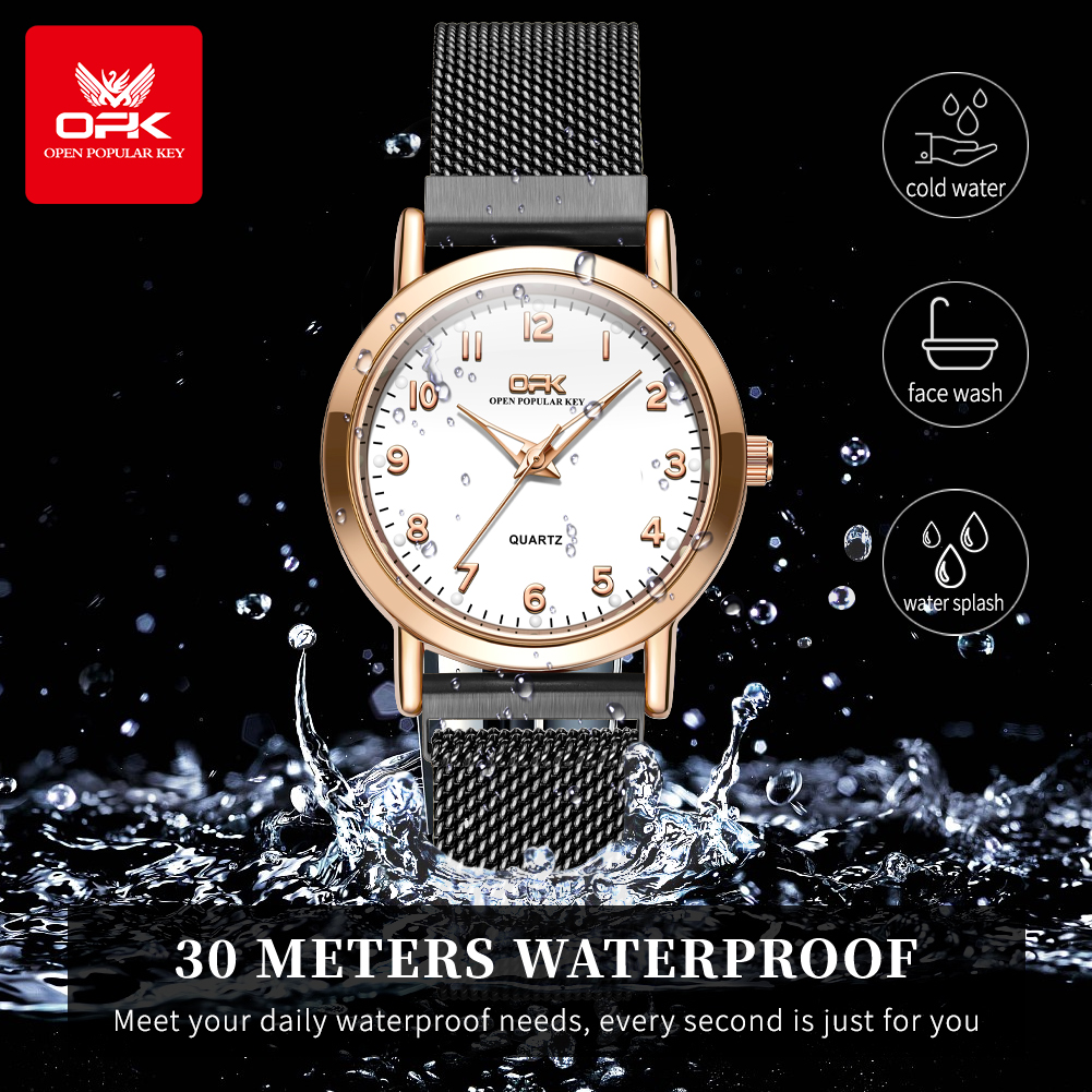 OPK 8115 Women's Watches Simpl - Mesh Stainless Strap บทวิจารณ์และราคา