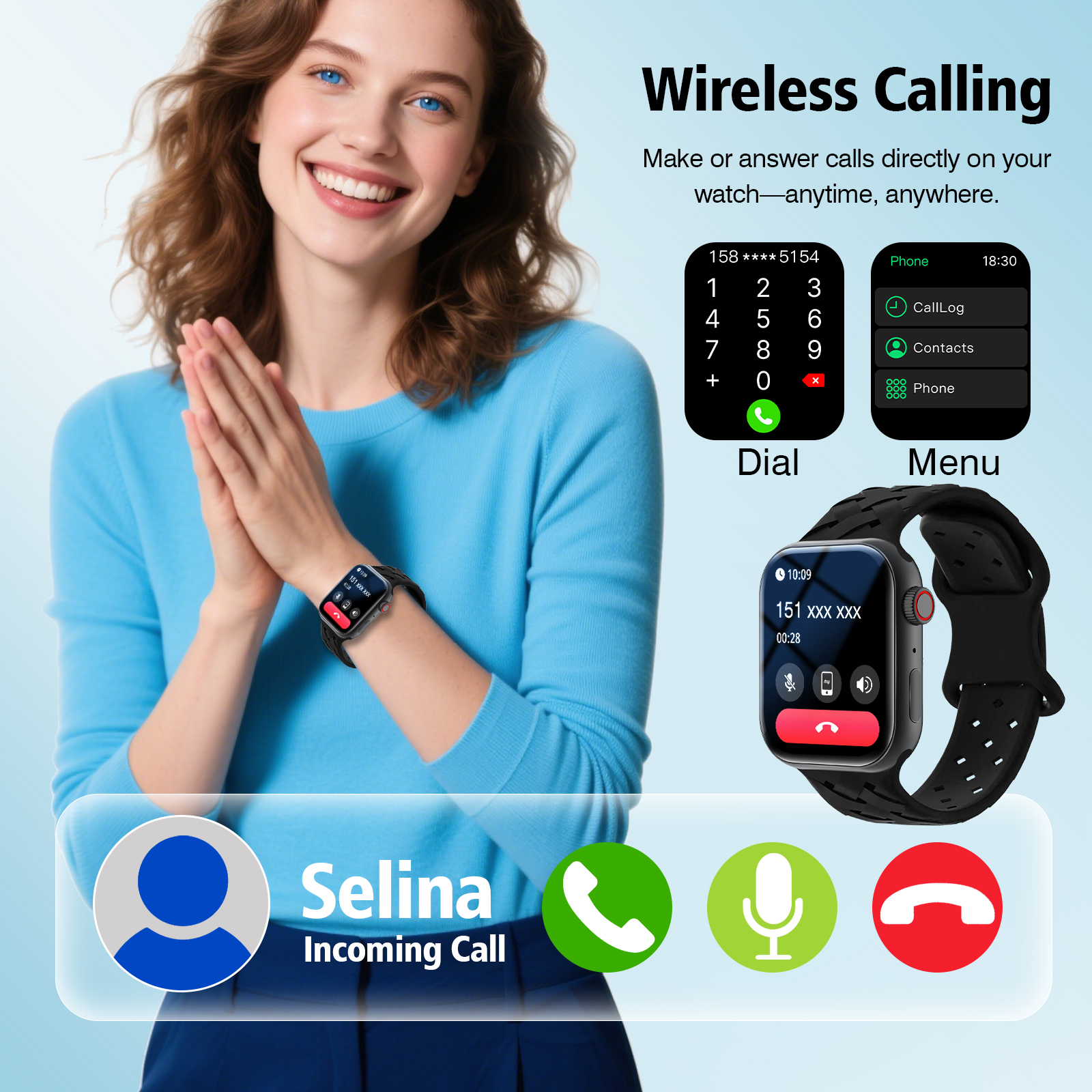 Smart Watch 2026 2.01-inch Tou - Smartwatch Watches With Bluetooth บทวิจารณ์และราคา