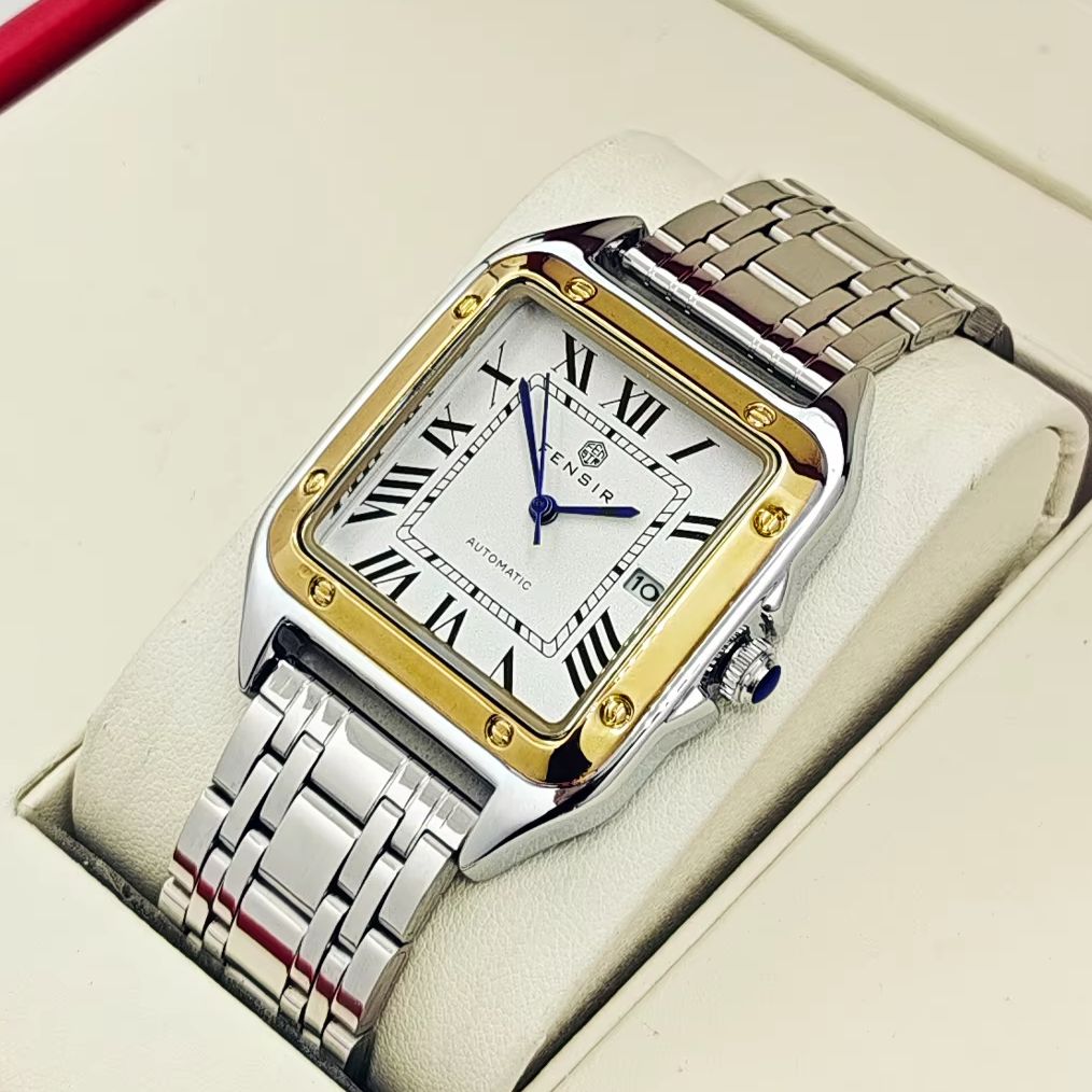 Luxury Square Watch for Men, C - Smartwatch Watches Best Gift For Men บทวิจารณ์และราคา